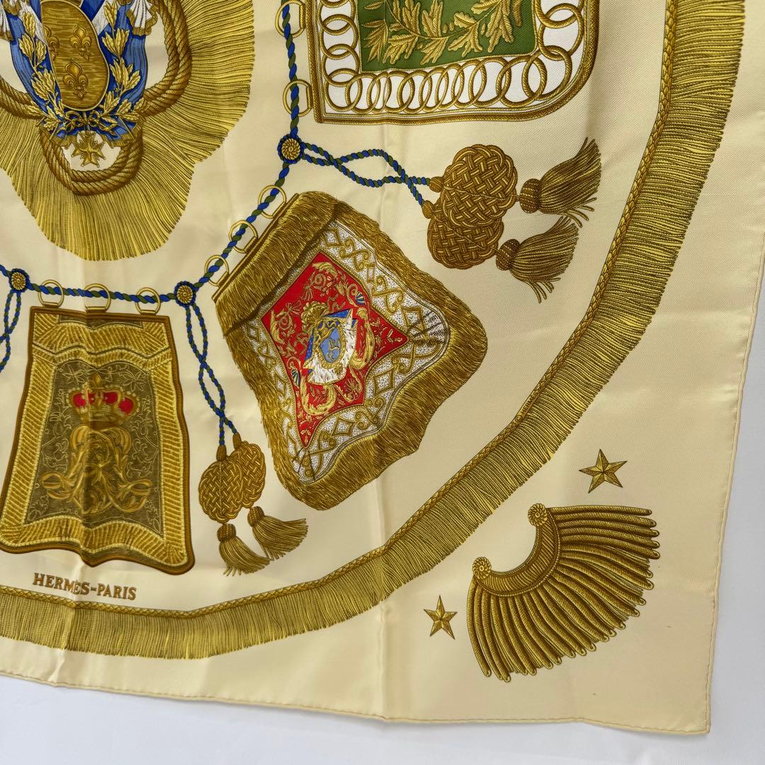 そ*ら様 HERMES カレ90 ポストエカヴァルリー スカーフ