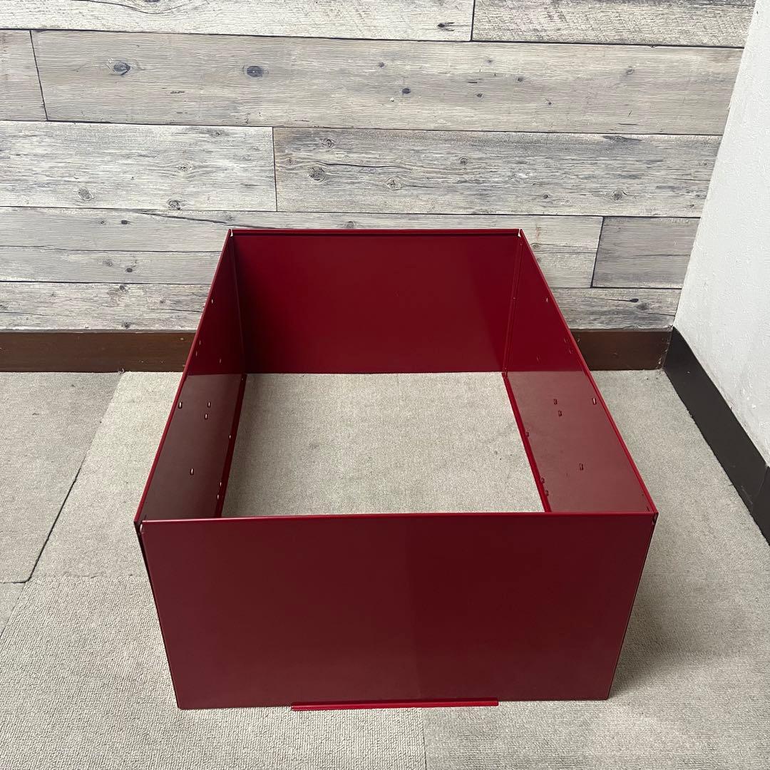 USM Haller ハラ－ D500 メタルボックス 色：ルビーレッド（２）