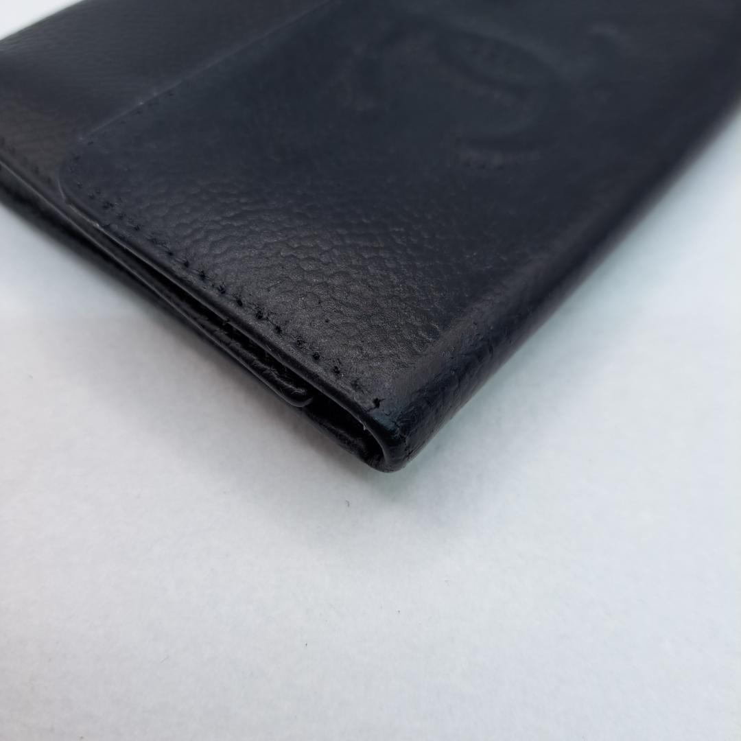 さ*ぼ様 CHANEL　デカココ　ブラック　 三つ折り財布　長財布　財布
