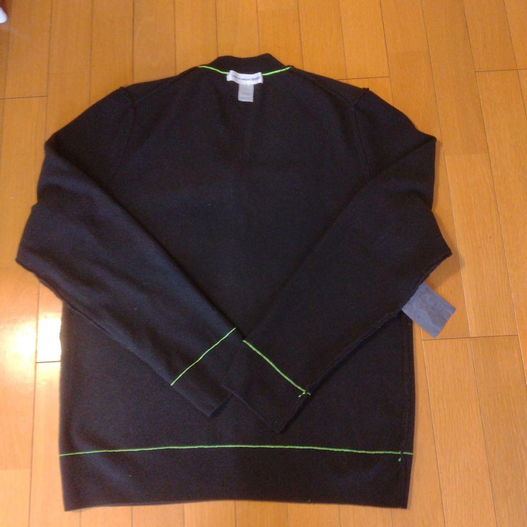 COMME des GARÇONS SHIRT ブラックカーディガン L