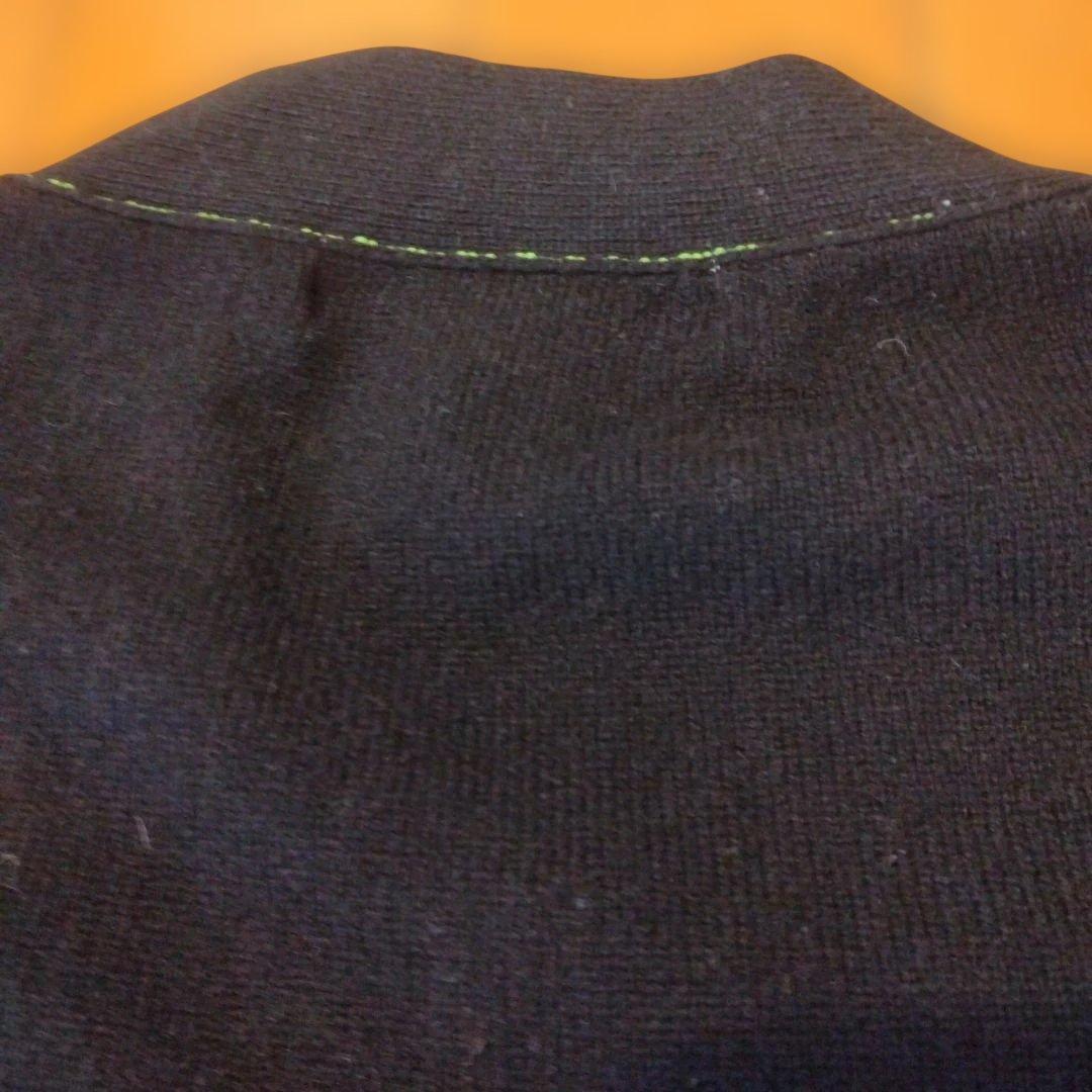 COMME des GARÇONS SHIRT ブラックカーディガン L