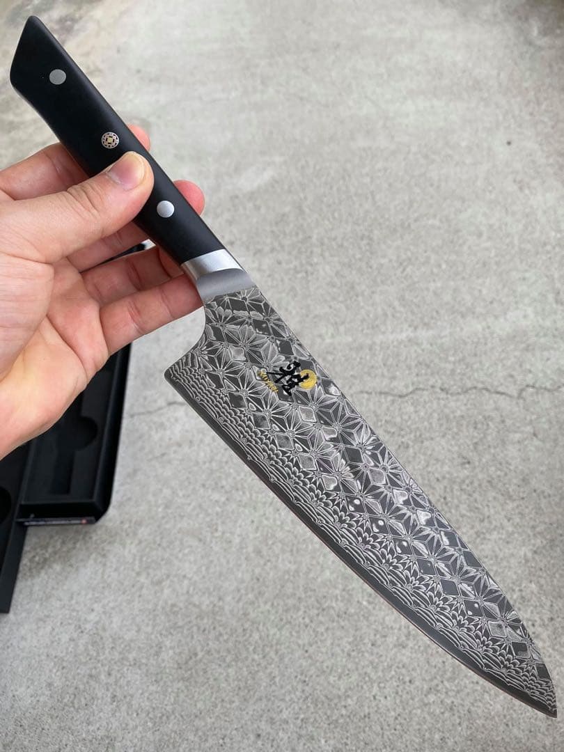 MIYABI ミヤビ 800DP 牛刀 200mm 日本製 ダマスカス 多層鋼