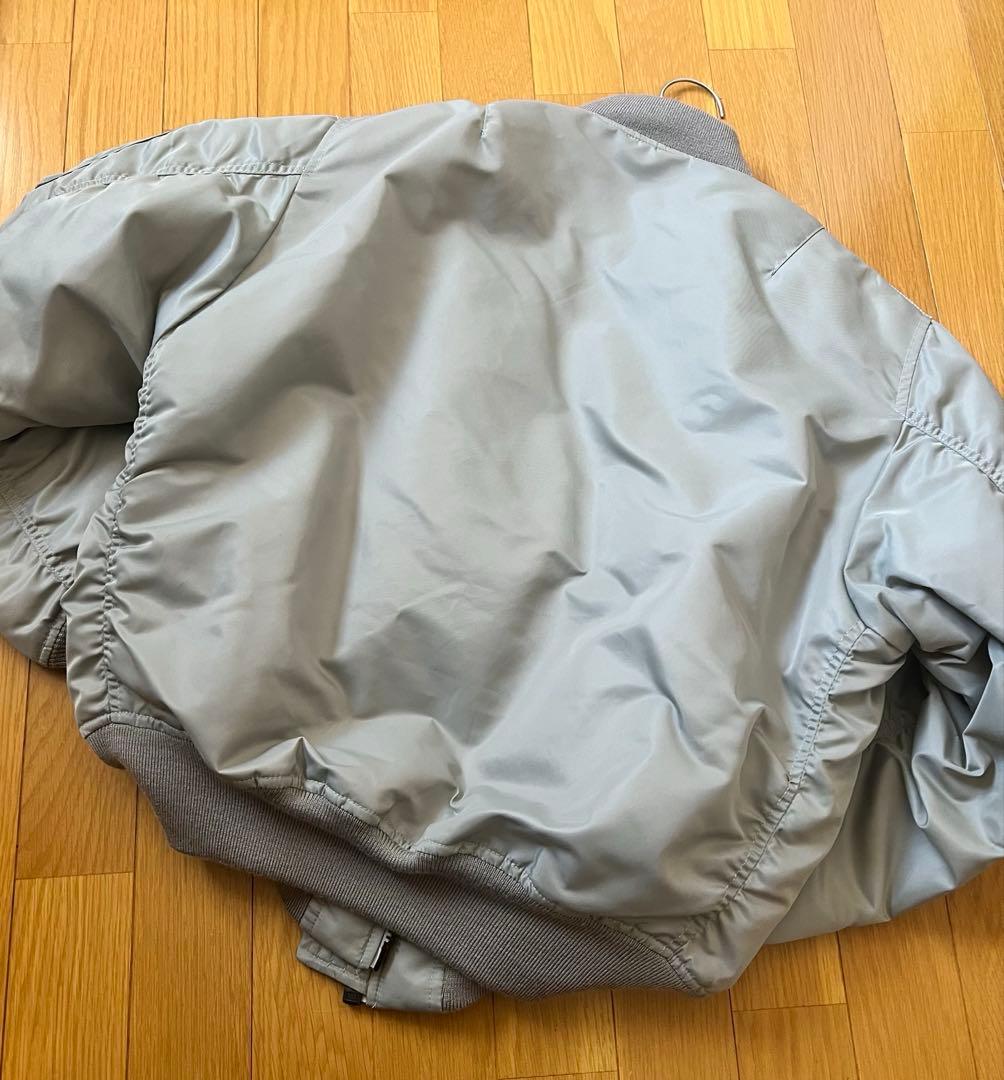 AVIREX MA-1 シルバー