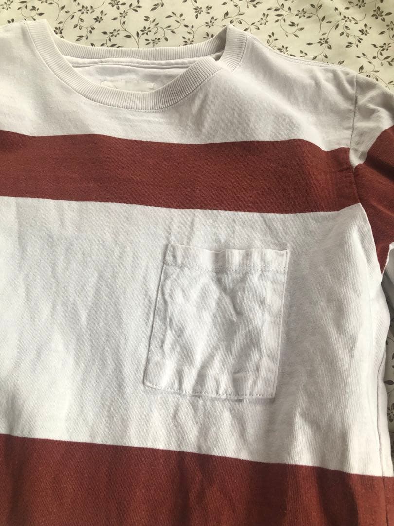 SATURDAYS SURF NYC ストライプロンTシャツ M 古着2014年