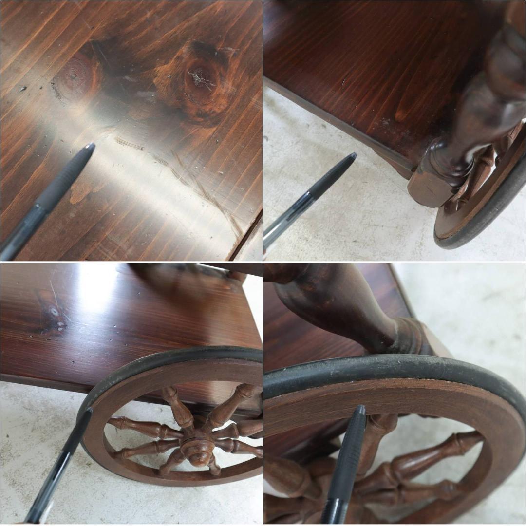 値下イーセンアーレン バタフライキッチンワゴン ドロップリーフトロリー クラシカ