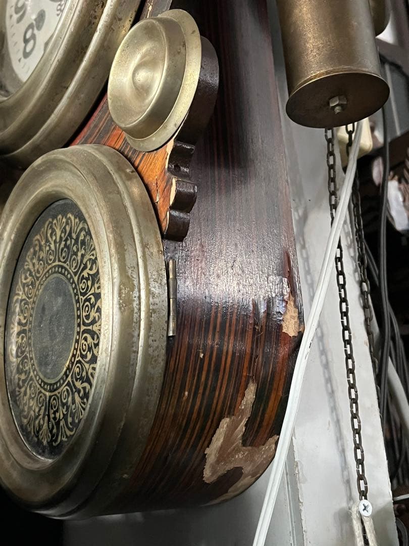 セイコー社ダルマ時計、ダルマゼンマイ時計、四つ丸ダルマ時計、ゼンマイ振り子時計