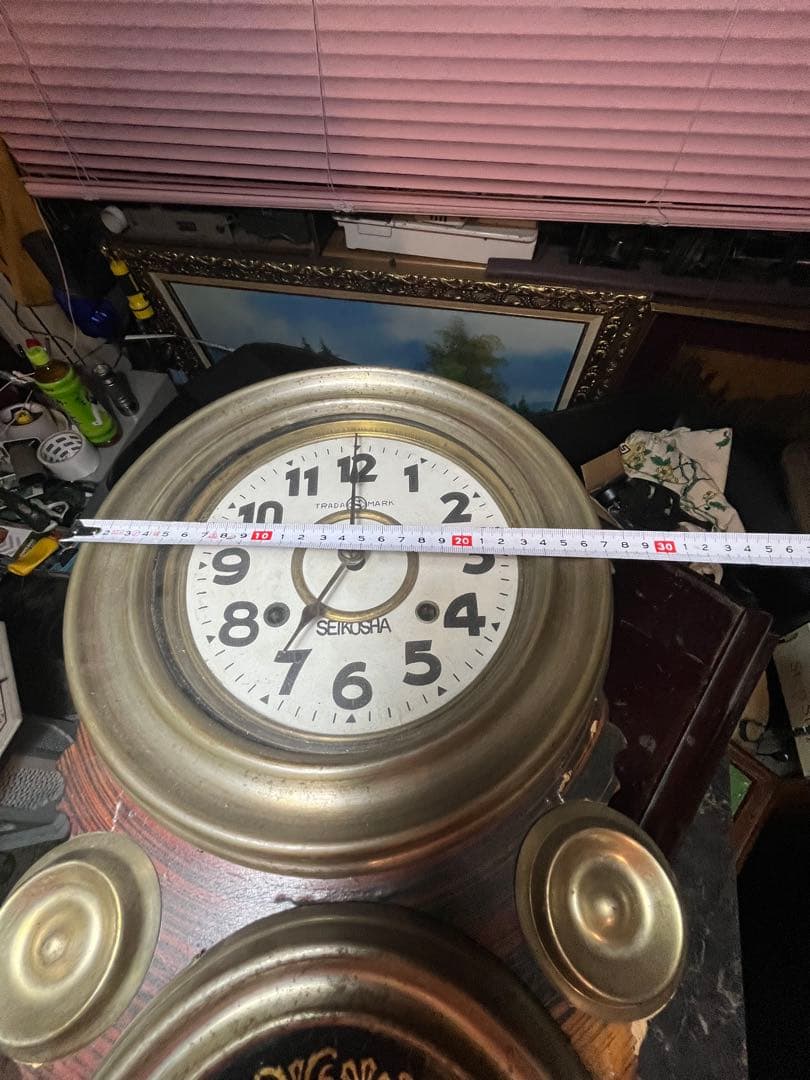 セイコー社ダルマ時計、ダルマゼンマイ時計、四つ丸ダルマ時計、ゼンマイ振り子時計