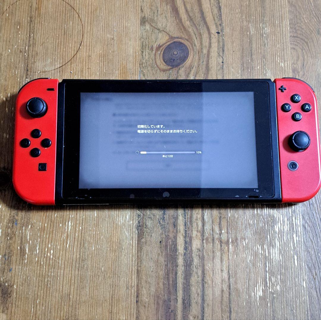 ポ*友様 Switchセット　ジョイコン右ジャンク　ソフトなし SDカード256