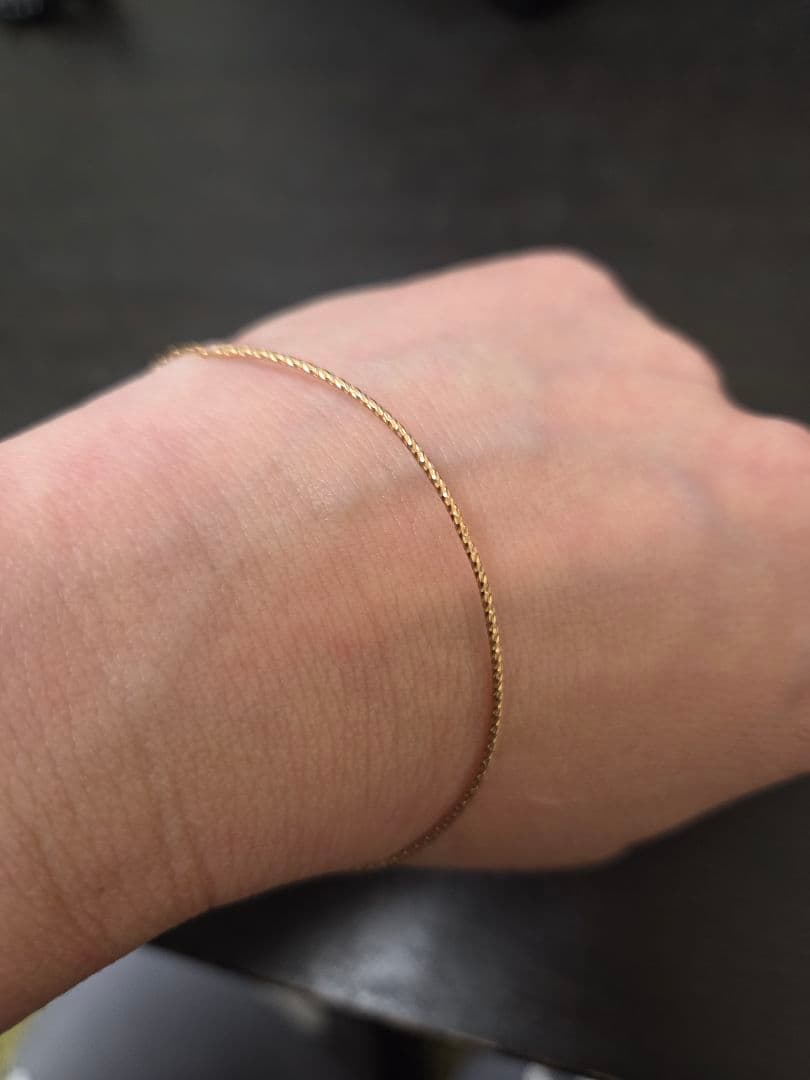 agete　K10　ブレスレット