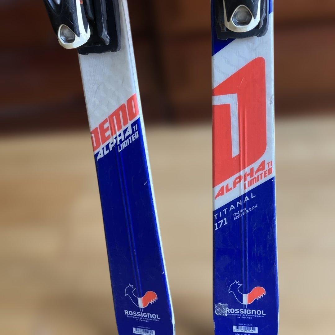 スキー ROSSIGNOL 171 DEMO ALPHA TI LIMITED