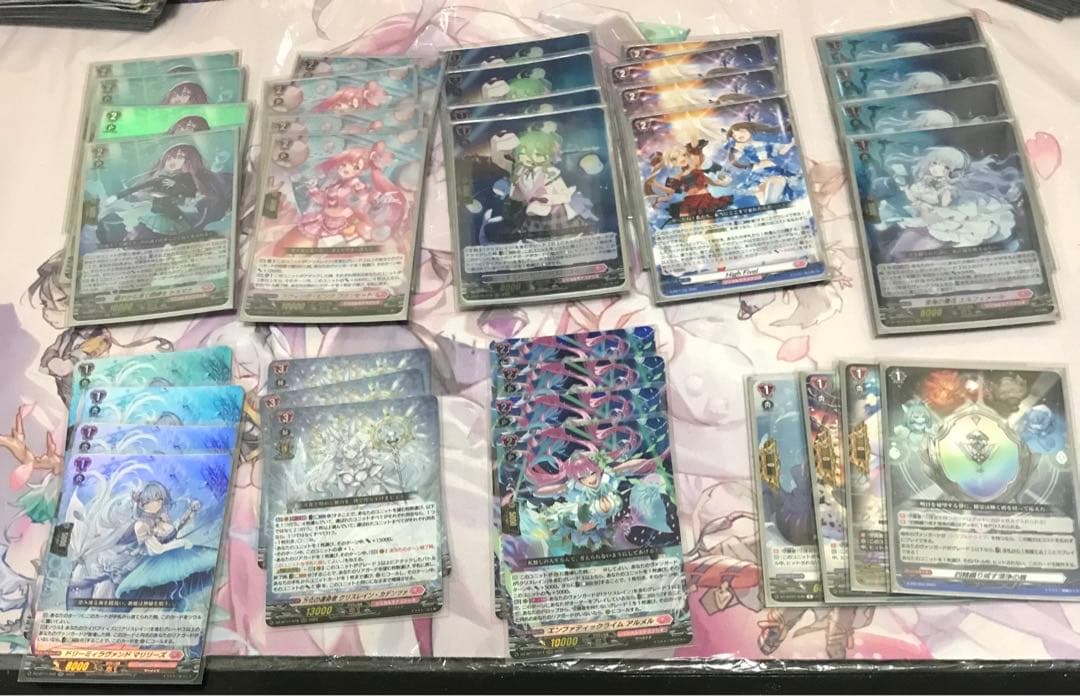 y*u様 ヴァンガード　クリスレイン　デッキパーツ　おまけ付き　リシアフェール