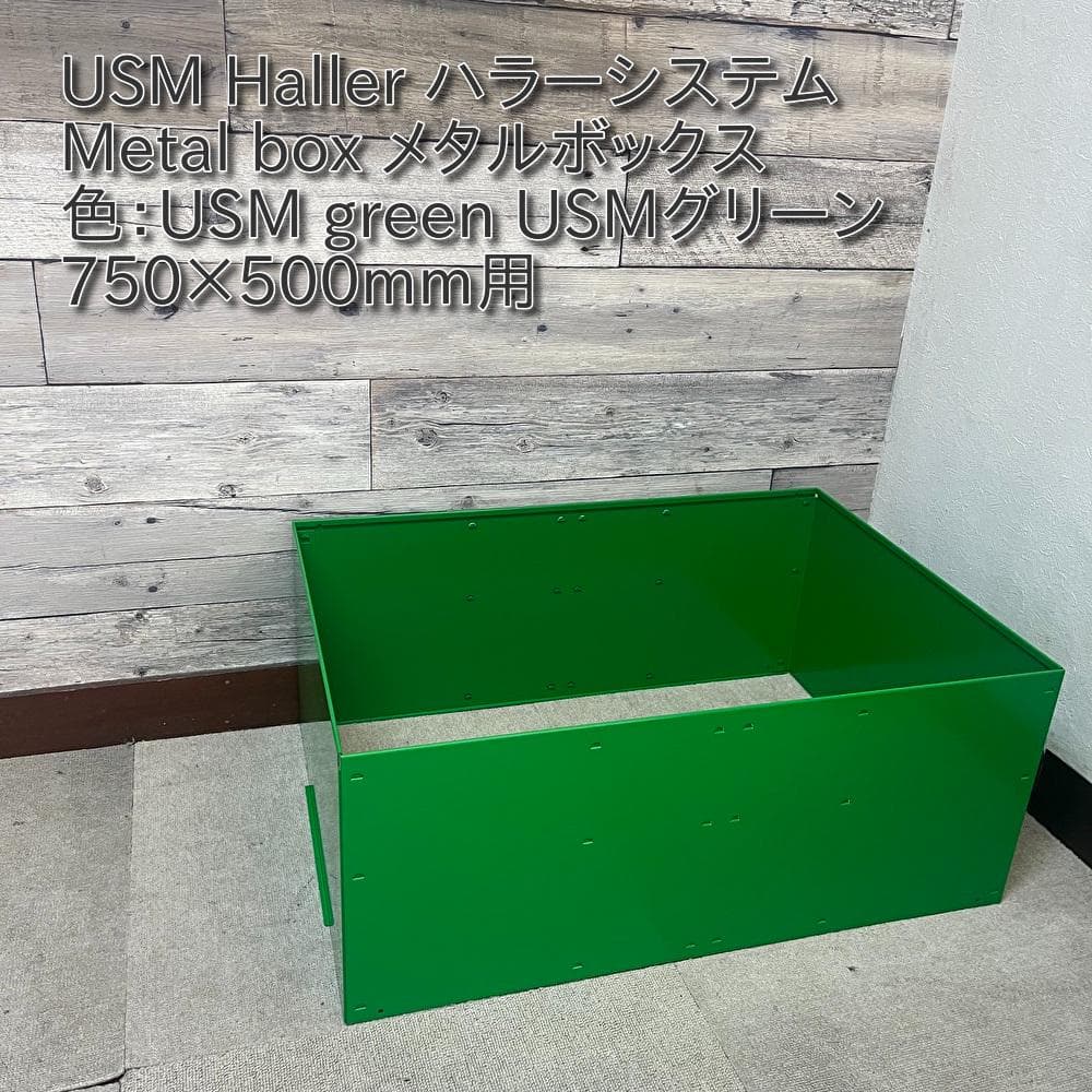 USM Haller ハラ－ D500 メタルボックス 色：グリーン（２）