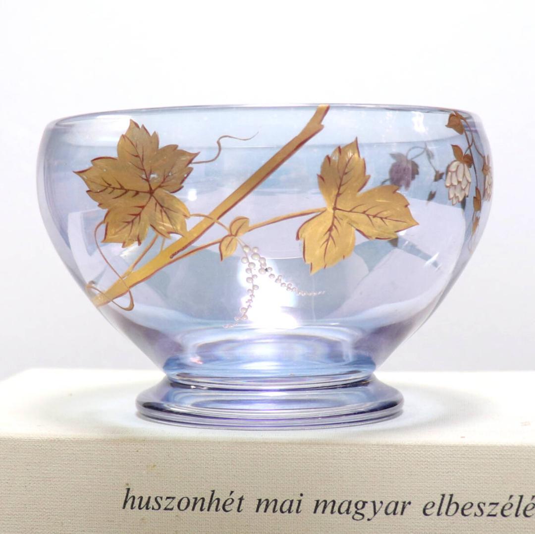 オールド・バカラ 1878年 金彩エナメルラスター彩ボウル ジャポニスム日本趣味