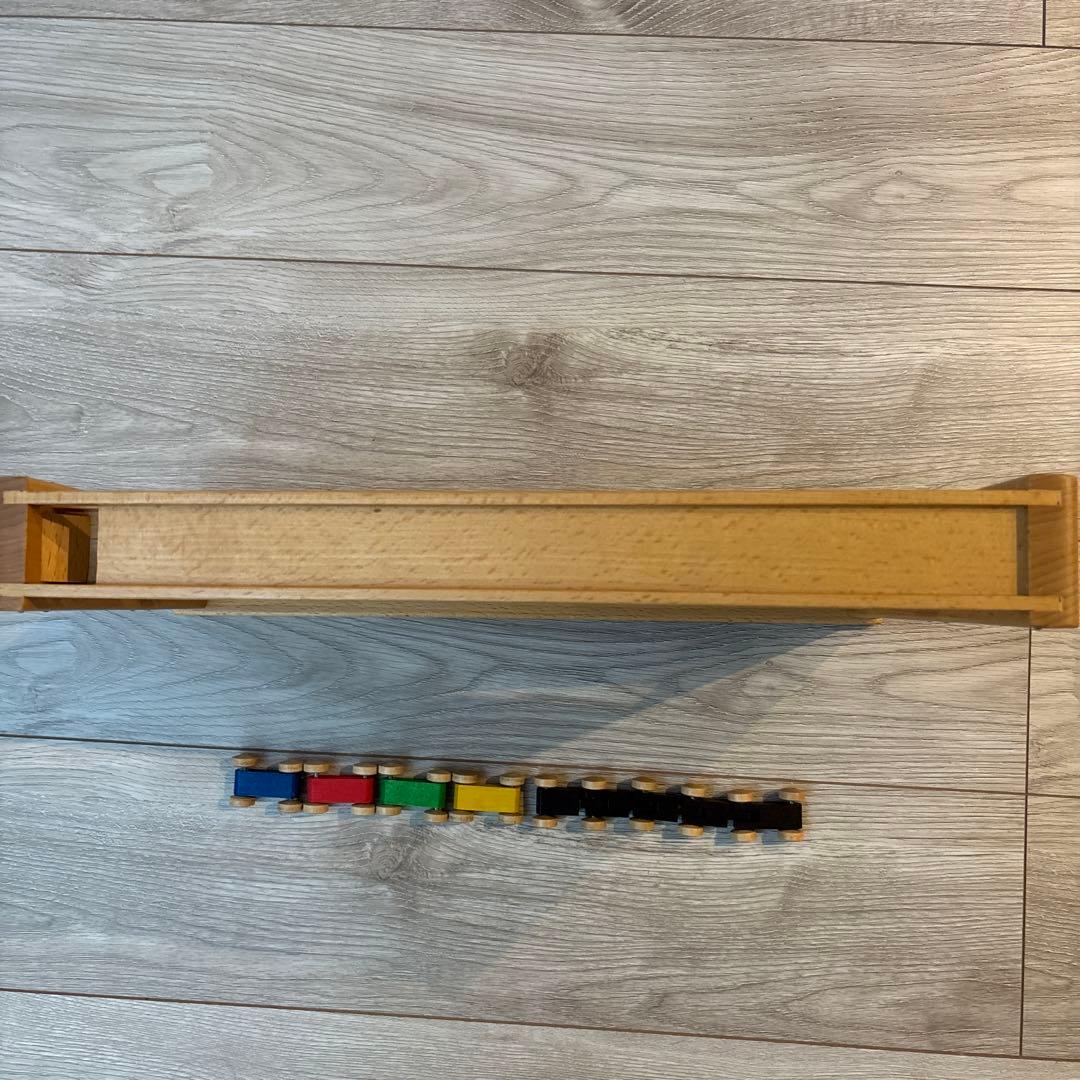 Beck ベック　トレインカースロープ　Laufbahn 木のおもちゃ　木製玩具