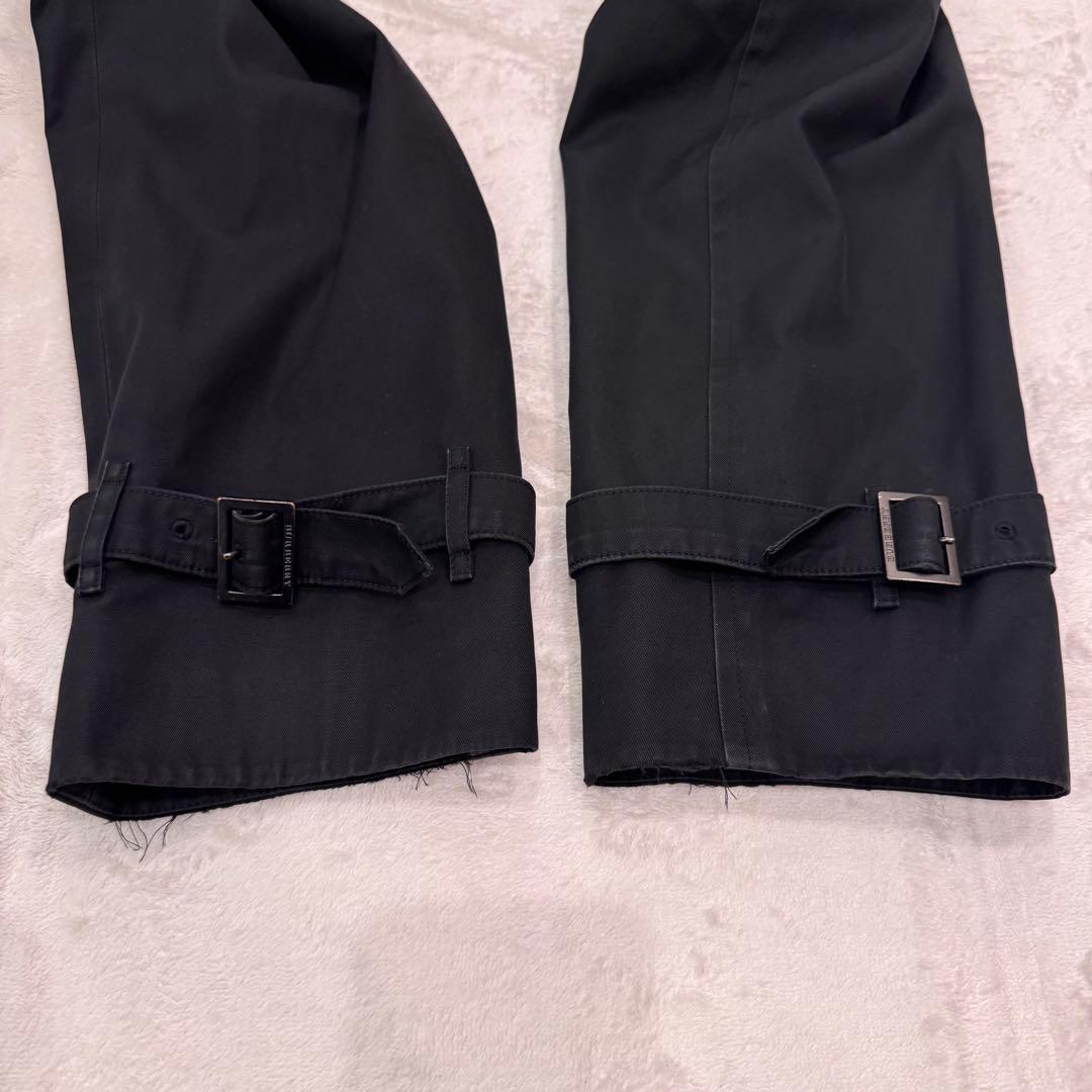 BURBERRY LONDON★トレンチコート★黒★ミドル丈