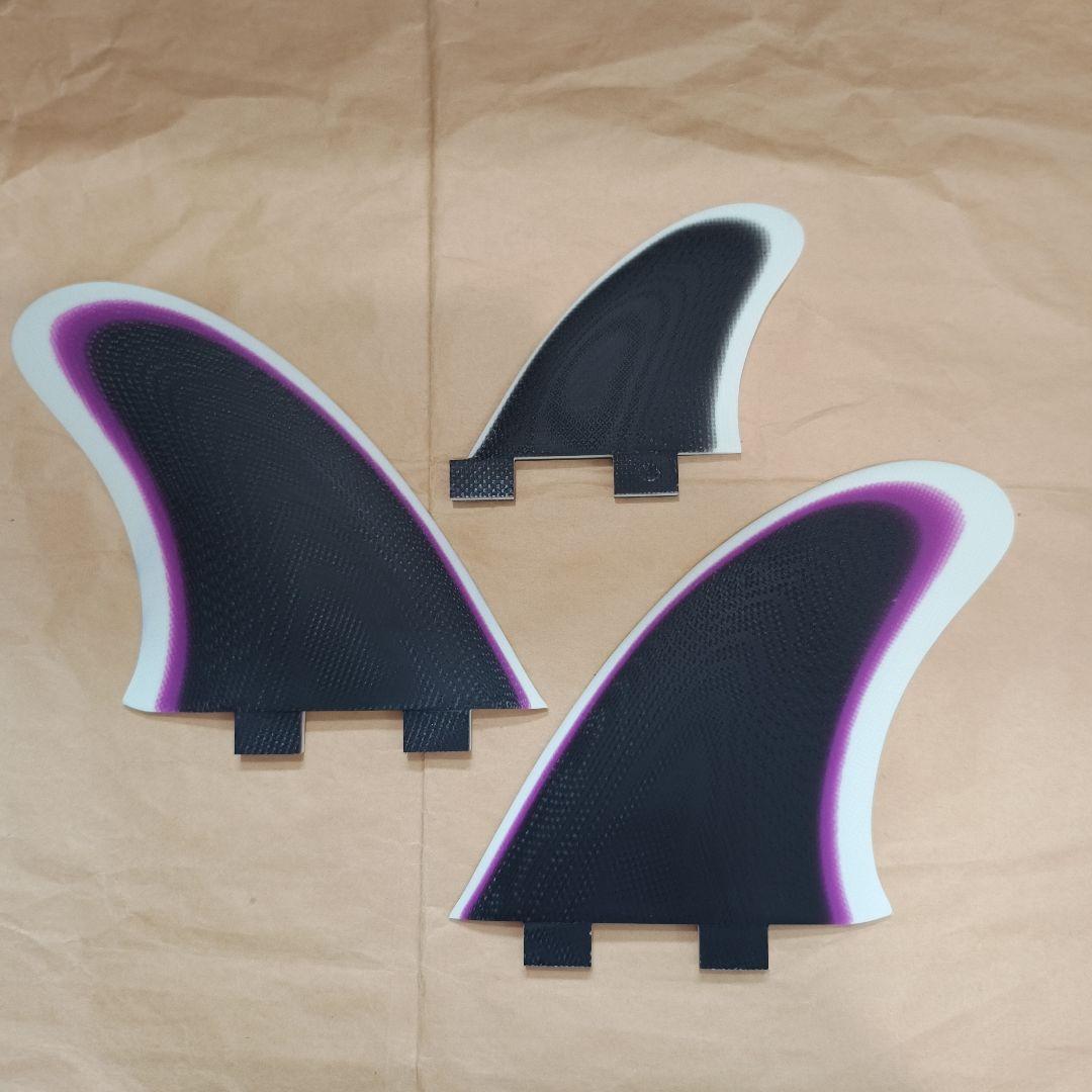 キャプテンフィン系　ツインスタビ　FCS対応 ファイバーグラス製　フィン