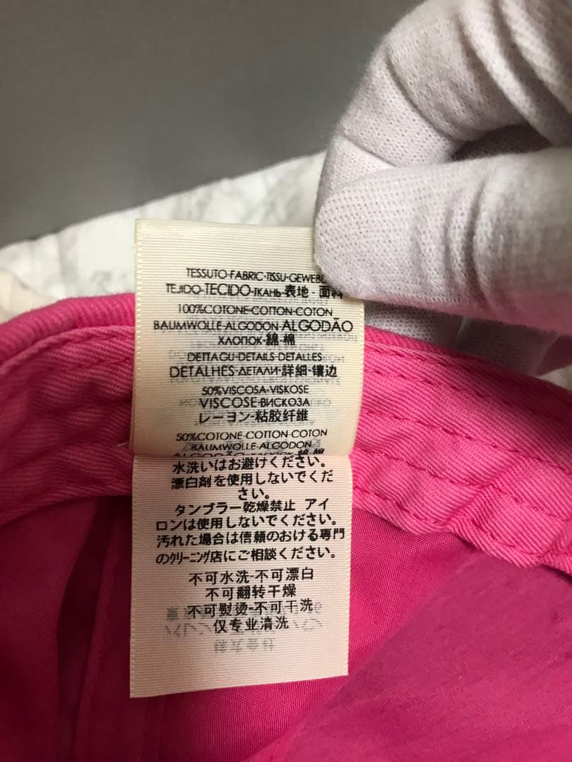 【国内正規品】BALENCIAGA バレンシアガ キャップ ピンク