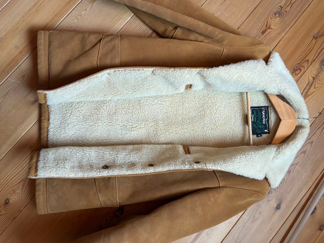 n*o様 最終値下げ！ schott スエード ボア付きジャケット ブラウン