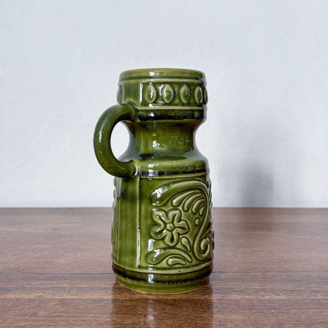 【東ドイツ Gräfenrodaのジャグ花瓶】ミッドセンチュリー 369