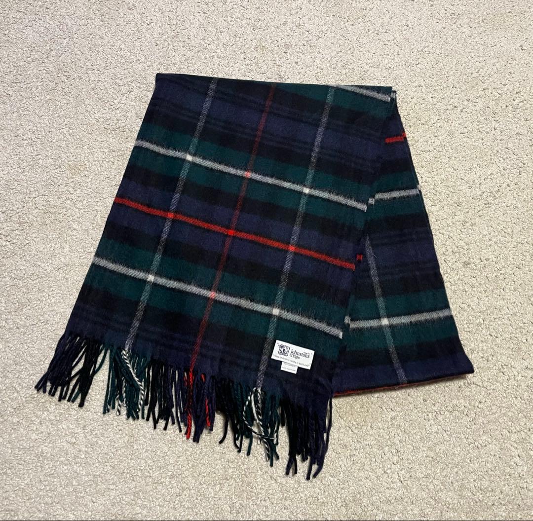 未使用 Johnstons of Elgin カシミヤ 大判ストール