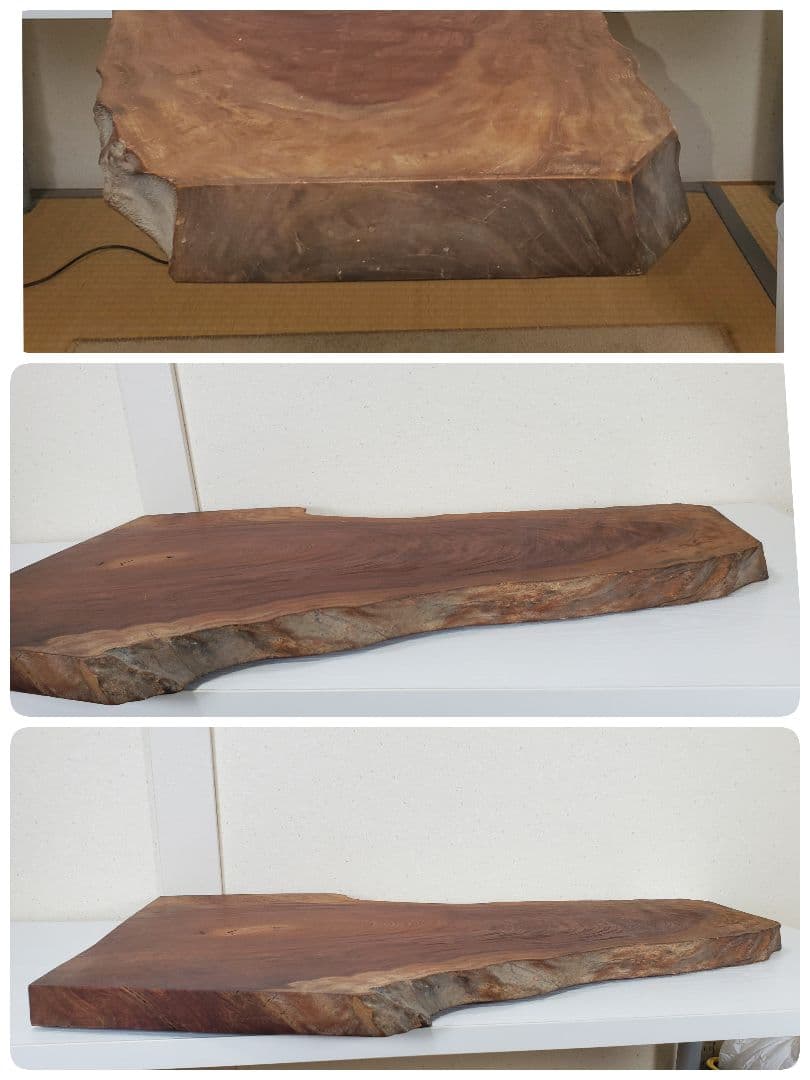 欅 (ケヤキ) けやき 一枚板 950mm×610mm 厚40mm 無垢材