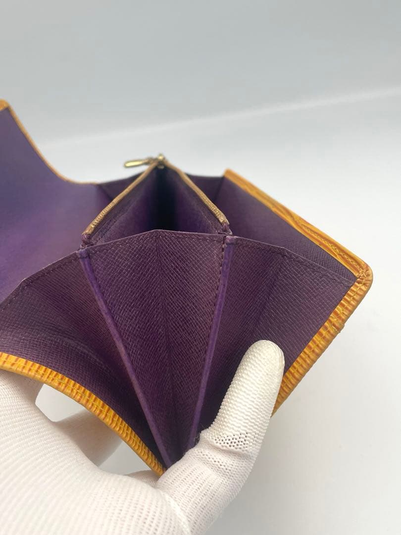 さ*ん様 【金運UP】ルイヴィトン エピ 長財布 ポルトフォイユサラ シトロン