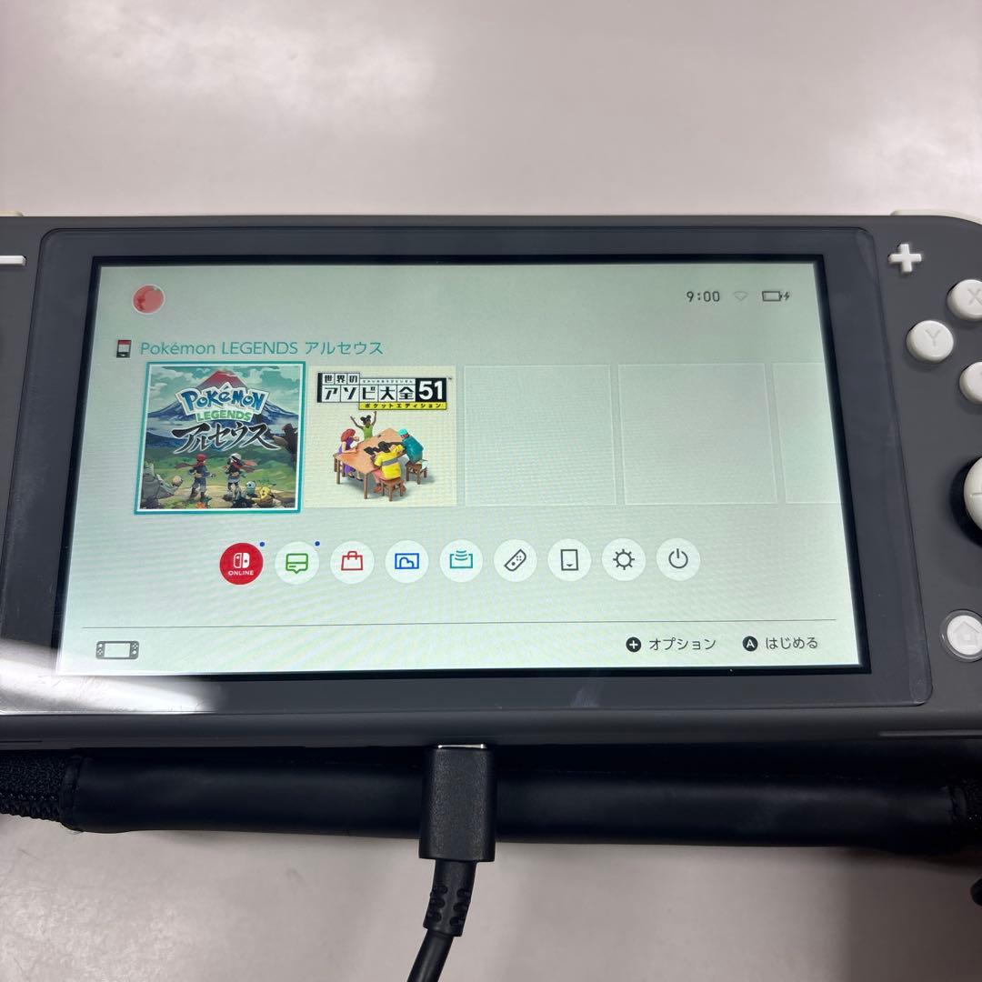 期間限定値下げ Nintendo Switch Lite グレー　本体　箱無し