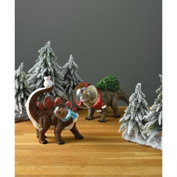 ダイナソー グローブ トリケラトプス ダルトン スノードーム 恐竜 クリスマス