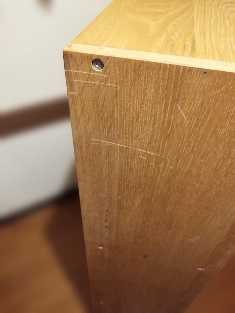 【12/20 期間限定出品】無印良品 スタッキングシェルフ　３段×２列　オーク材