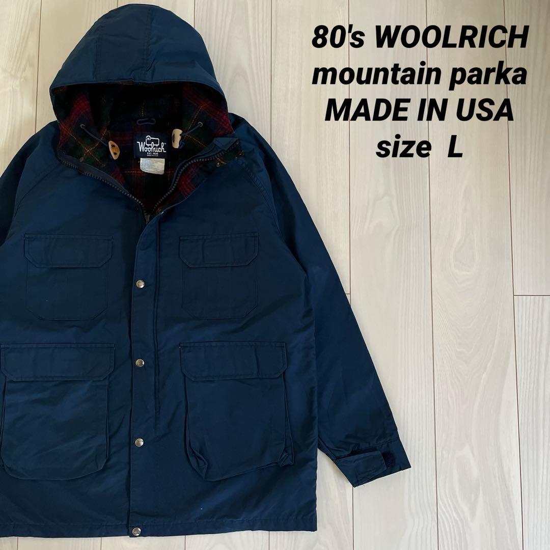 80's WOOLRICH mountain parka ウールリッチ 古着