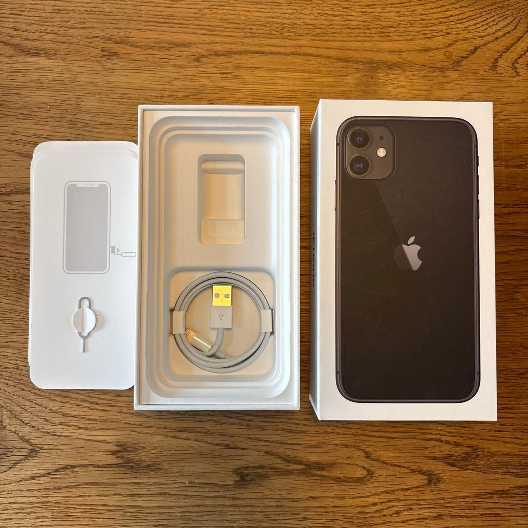 美品　iPhone11　128GB　ブラック　SIMフリー