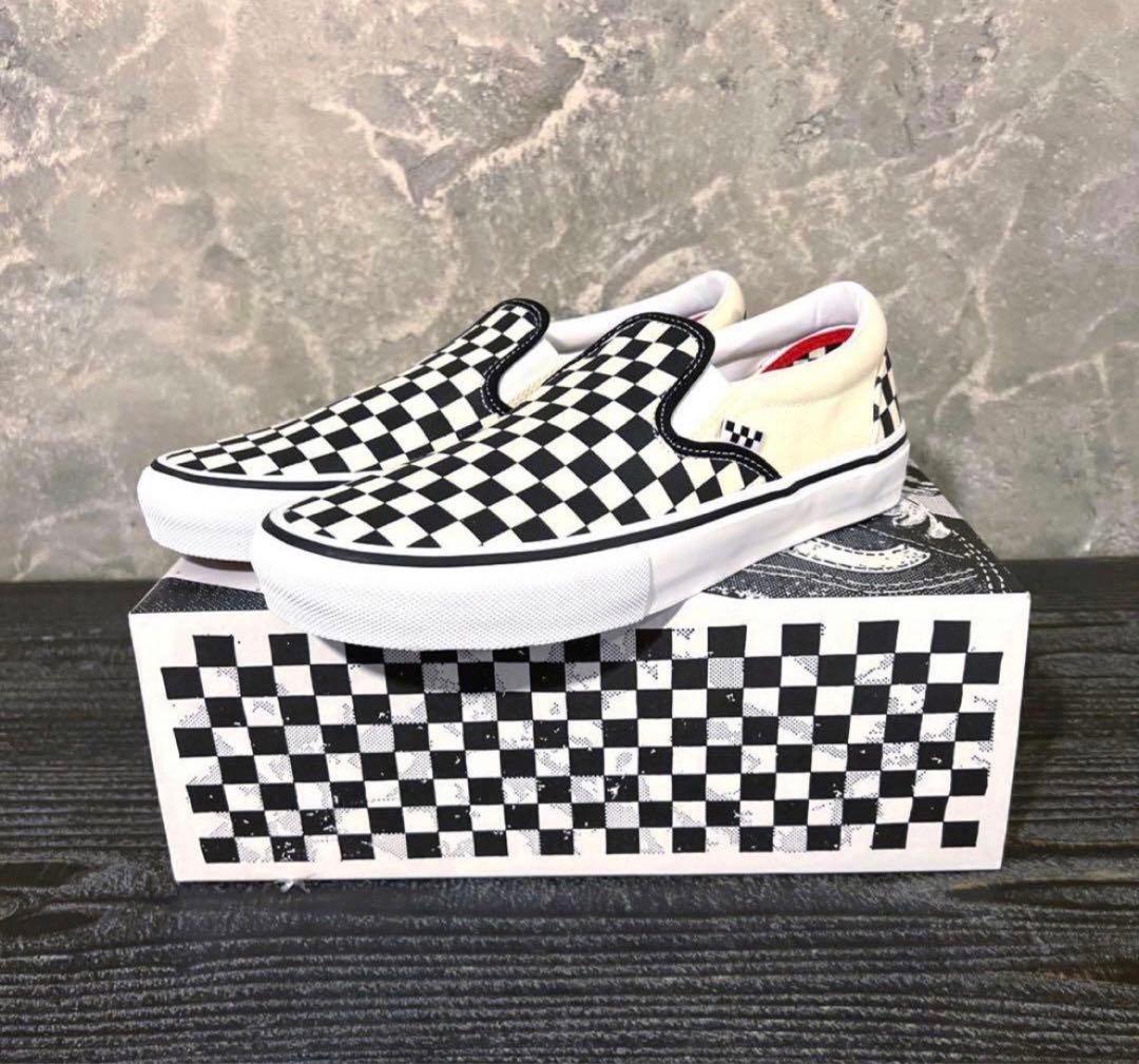 US企画 26.5cm 新品 VANS スリッポン 海外正規品 男女兼用