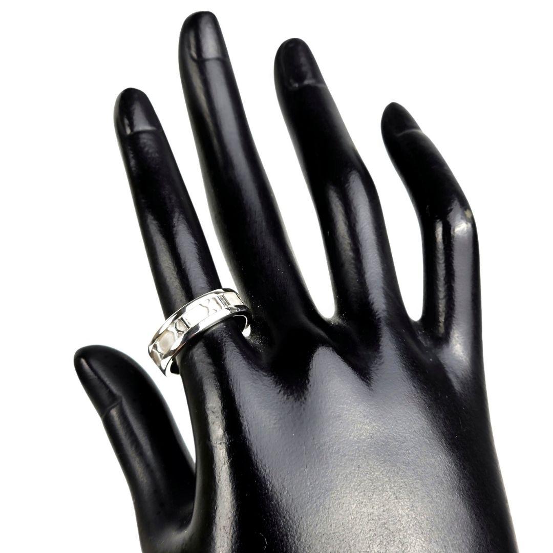 美品 ティファニー TIFFANY&Co. アトラス リング 指輪 14号