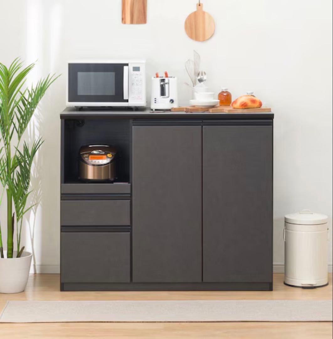 ニトリ キッチンカウンター SP201シリーズ キッチン収納 121cm幅 美品