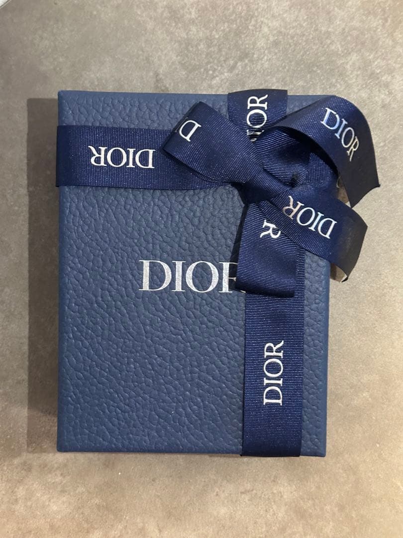 美品！箱有り！DIOR ケース付き二つ折り財布 オブリーク ジャカード