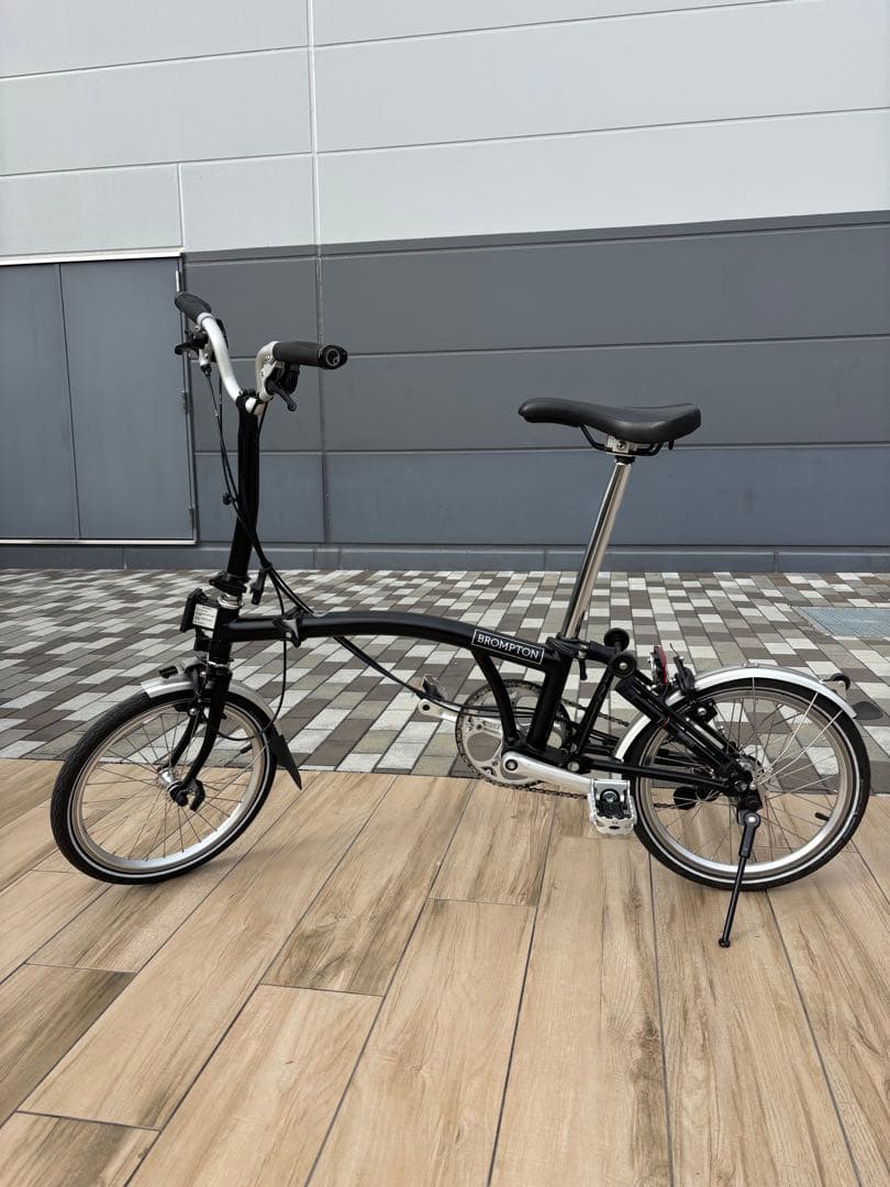 BROMPTON Cライン6速 折りたたみ自転車 ブラック 16インチ