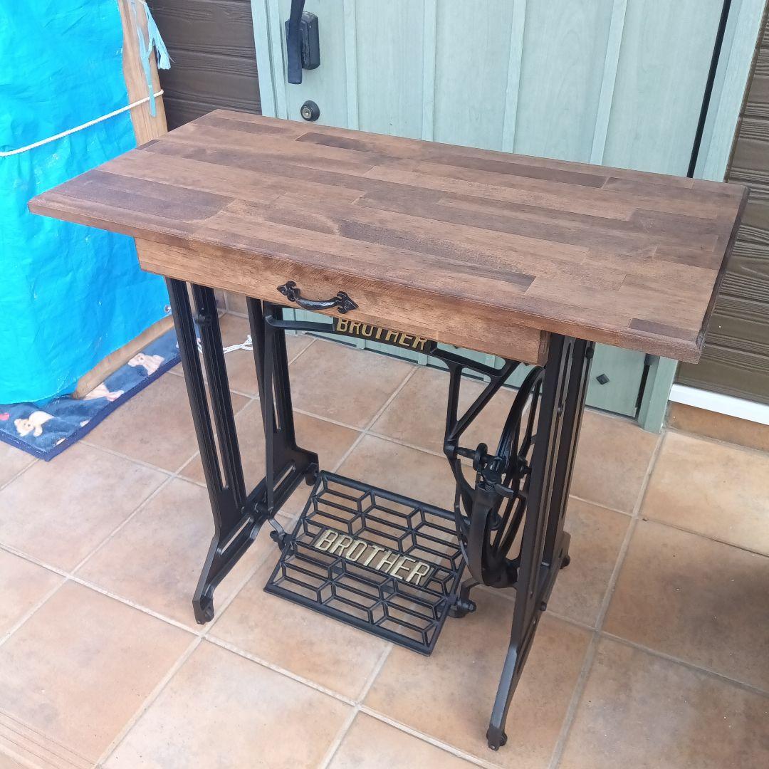 アンティークミシンテーブル　ブラザー　BROTHER