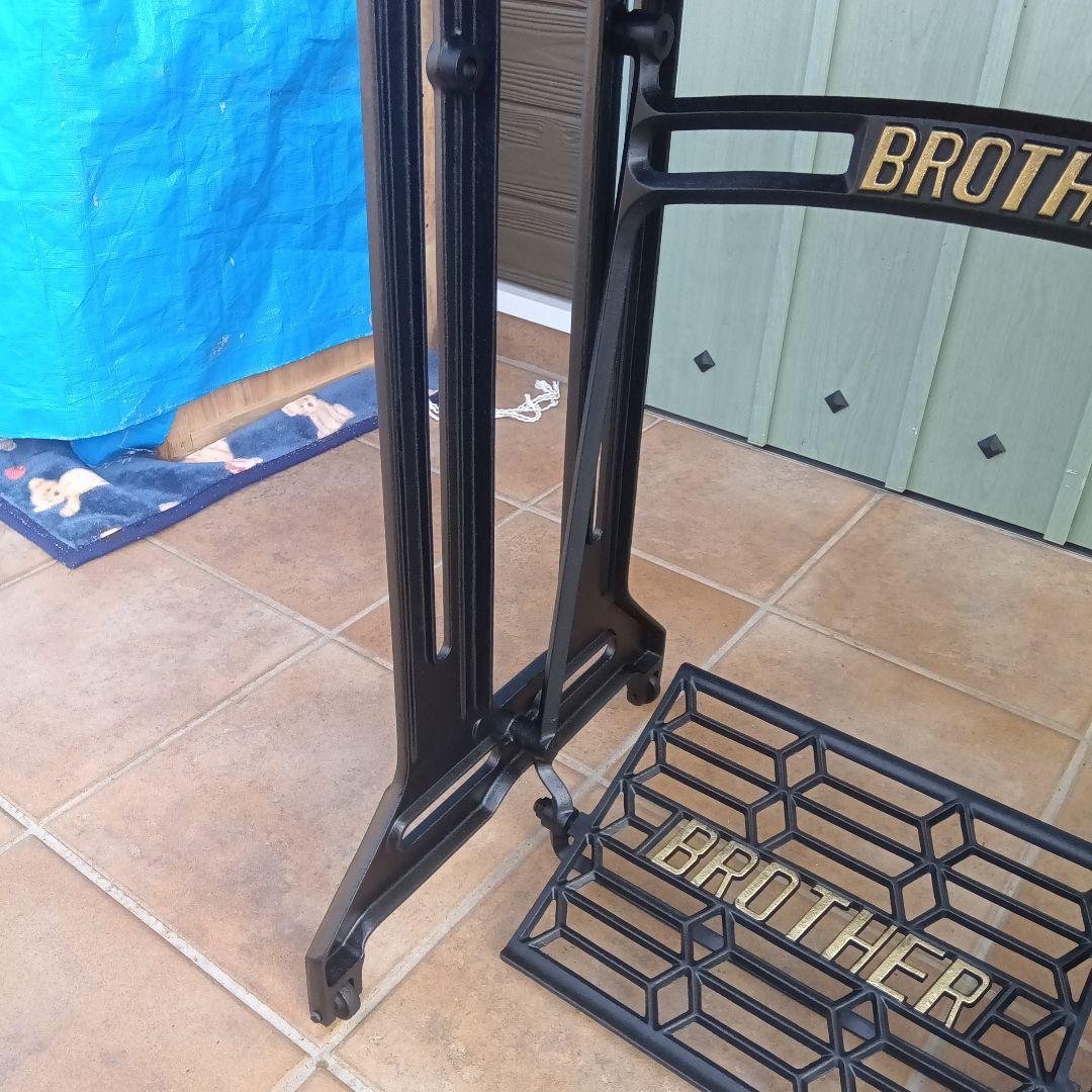 アンティークミシンテーブル　ブラザー　BROTHER