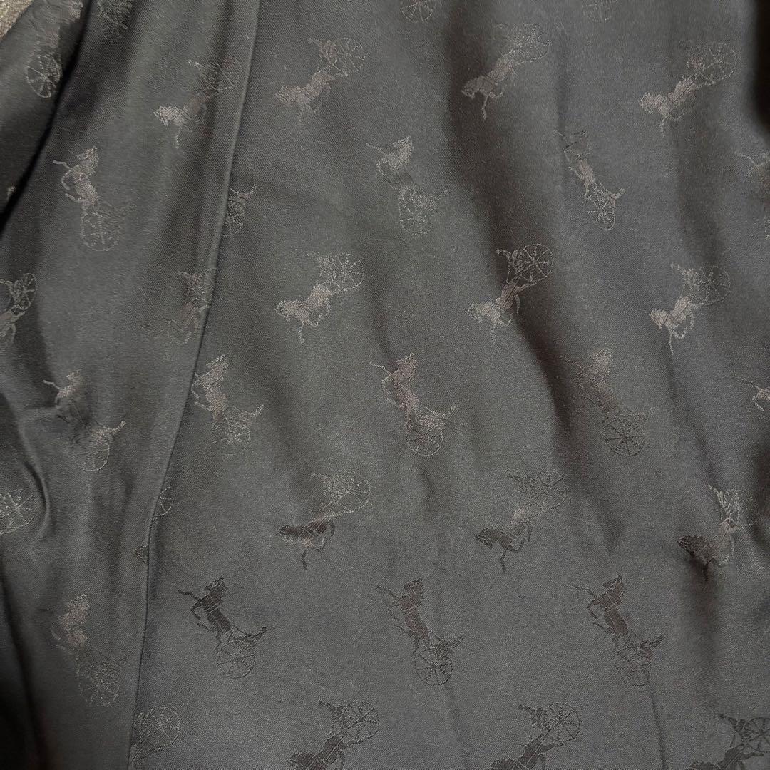 未使用　新品　CELINE 22AW ラムレザーライダース 42 黒　金ボタン