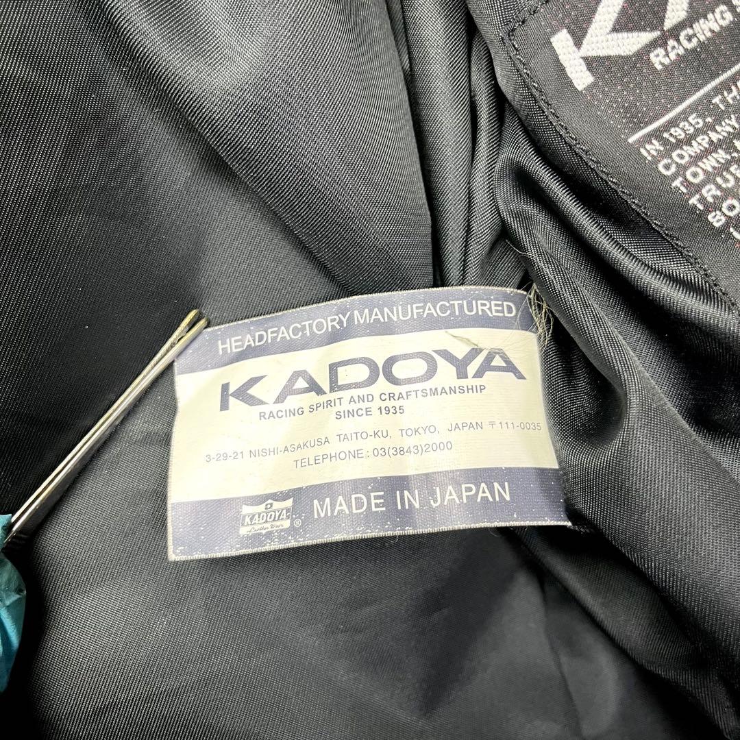 極美品/LLサイズ✨カドヤ ヘッドファクトリー ダブルライダースジャケット