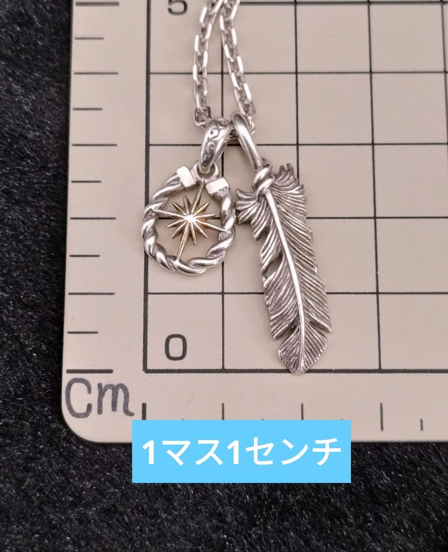 SAAD ネックレス シルバー925 silver925 フェザー 太陽神