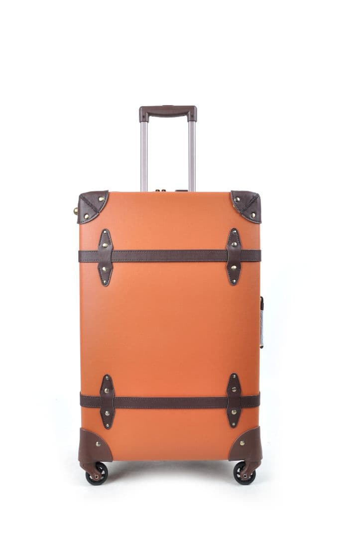 レトロ 可愛い キャリーケース Sサイズ キャメル 問屋直営