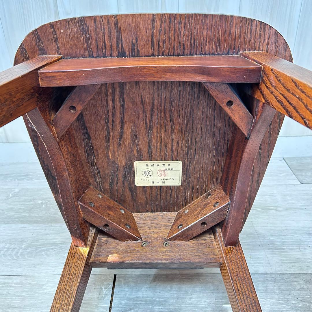 【三越家具 】ブルージュ カントリースタイル ダイニングチェア　アンティーク