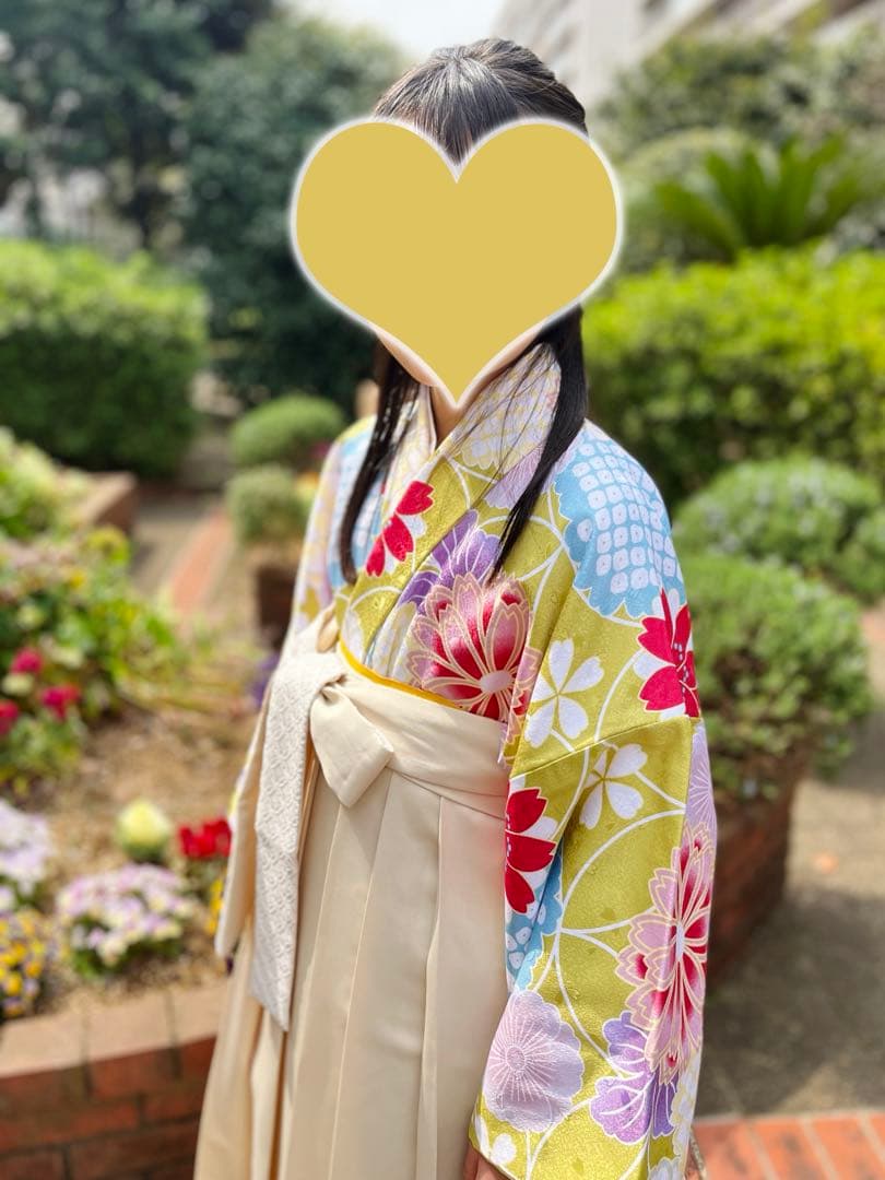 まりめ　150 小学生　二尺袖袴セット