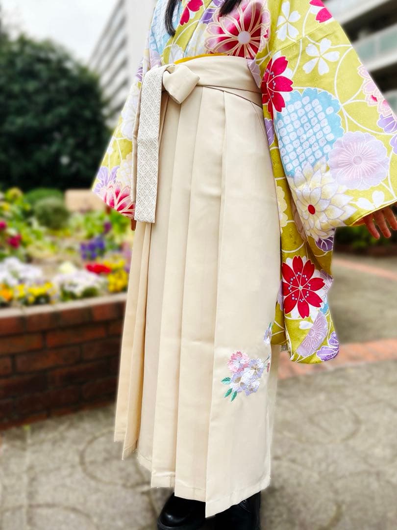 まりめ　150 小学生　二尺袖袴セット