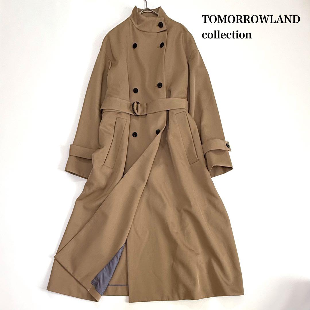 2023✨️ トゥモローランドコレクション　カバートクロス スタンドカラーコート