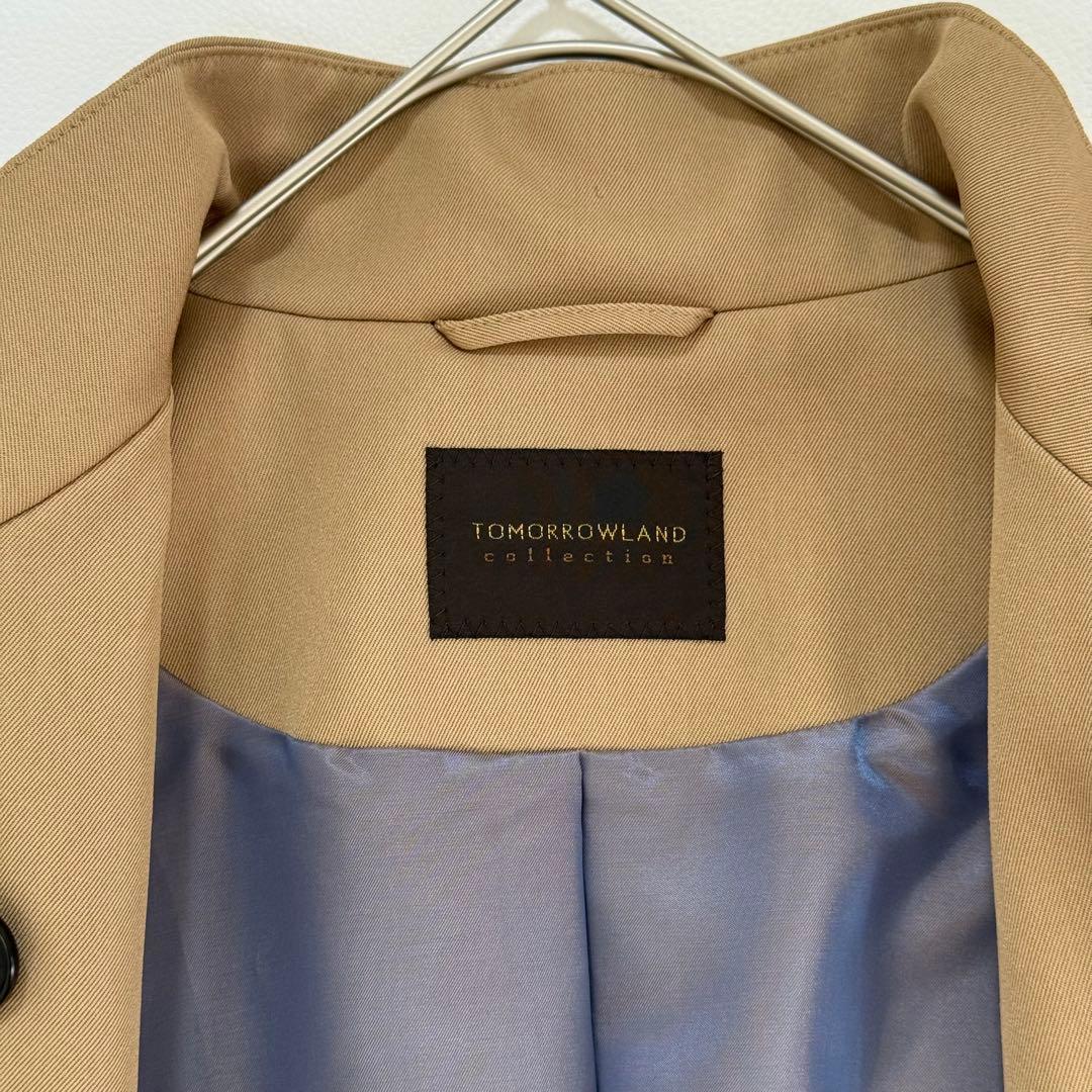 2023✨️ トゥモローランドコレクション　カバートクロス スタンドカラーコート