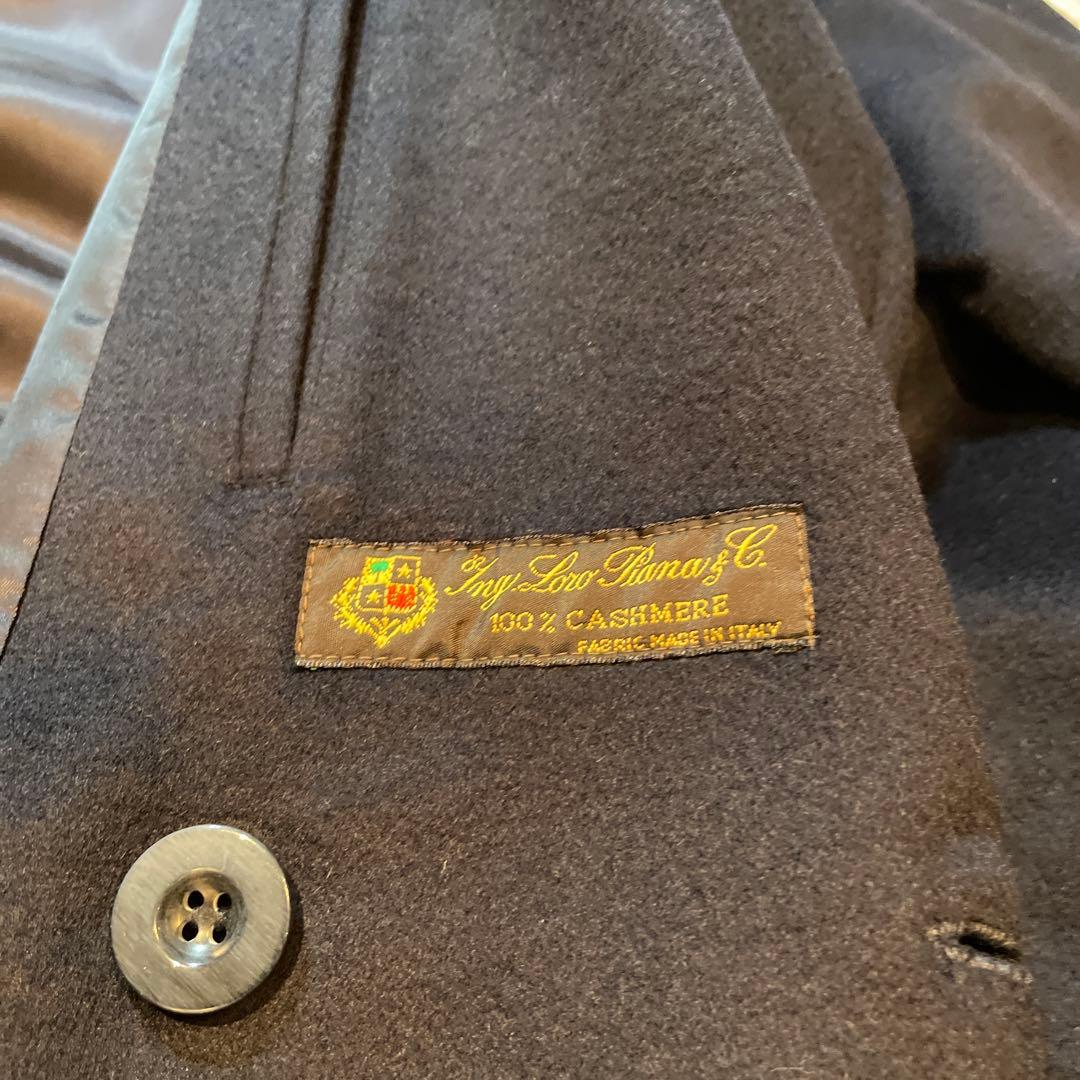 【超高級】未使用タグ付き　LoroPiana cashmere ロングコート