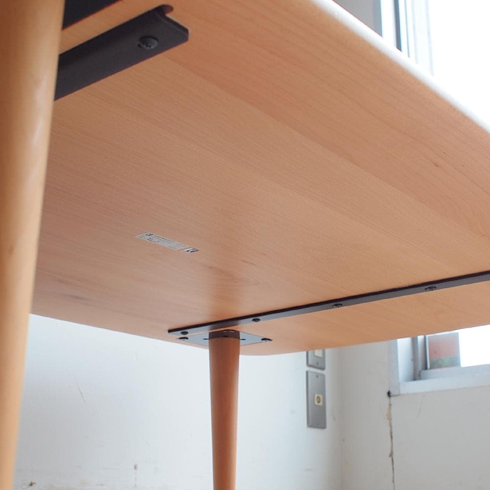 飛騨産業キツツキ ブナ無垢材 センターテーブル 120cm ZR24076