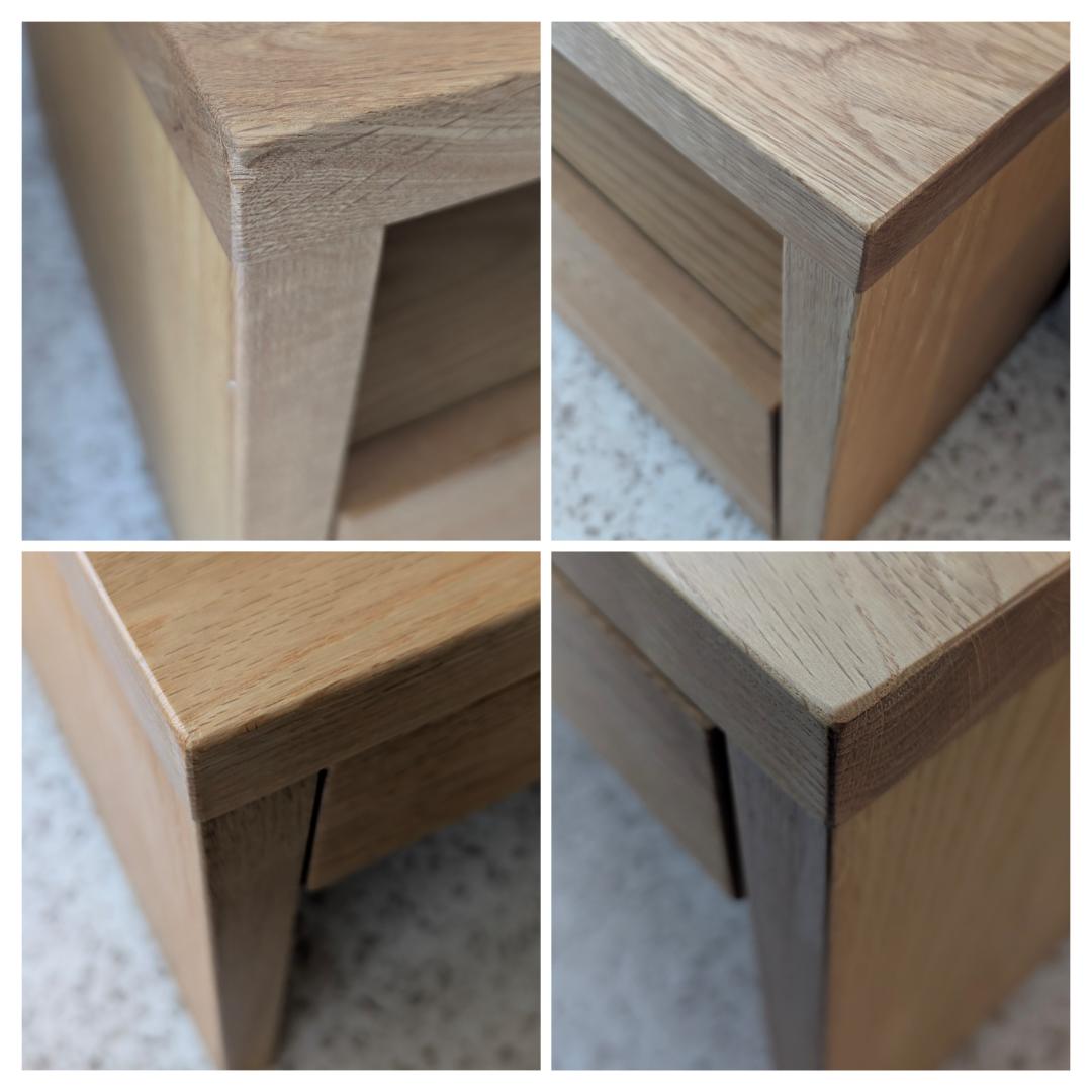 USED リビングハウス オーク 無垢材 引出付き リビングテーブル 北欧